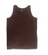 Camiseta Tirantes Lisa Marron